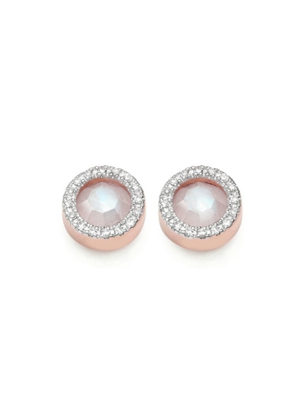Monica Vinader Naida Circle Stud Earrings